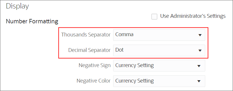 Select Comma